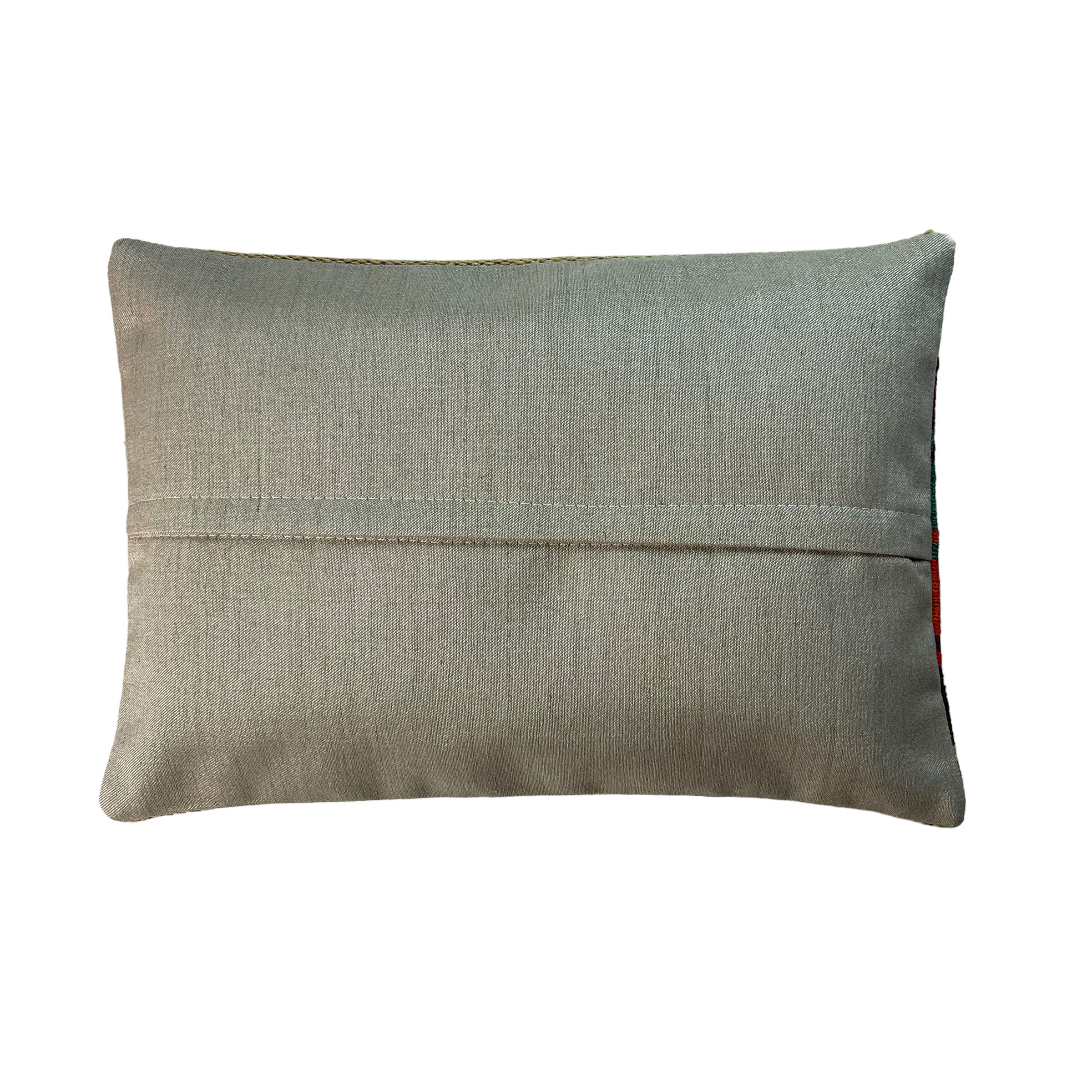 Vintage turkish handmade cushion cover , 30 x 50 cm