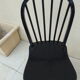 Paire de chaise Windsor pour Ercol vintage noire