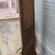 Coat rack wall mirror