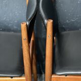 Set of 4 chairs France & Son model 197