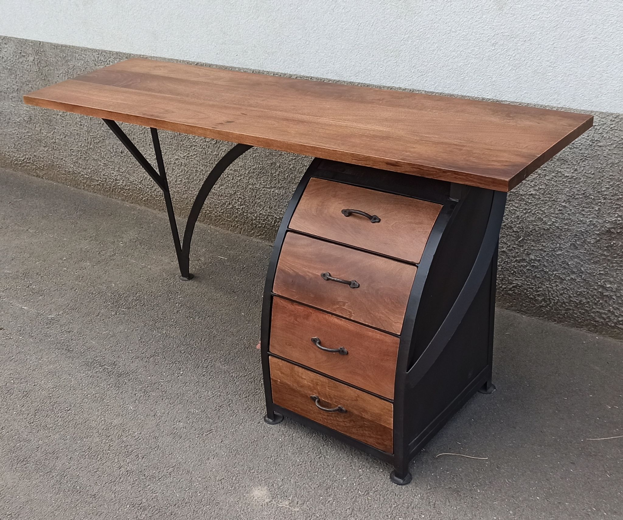 Designer wooden desk