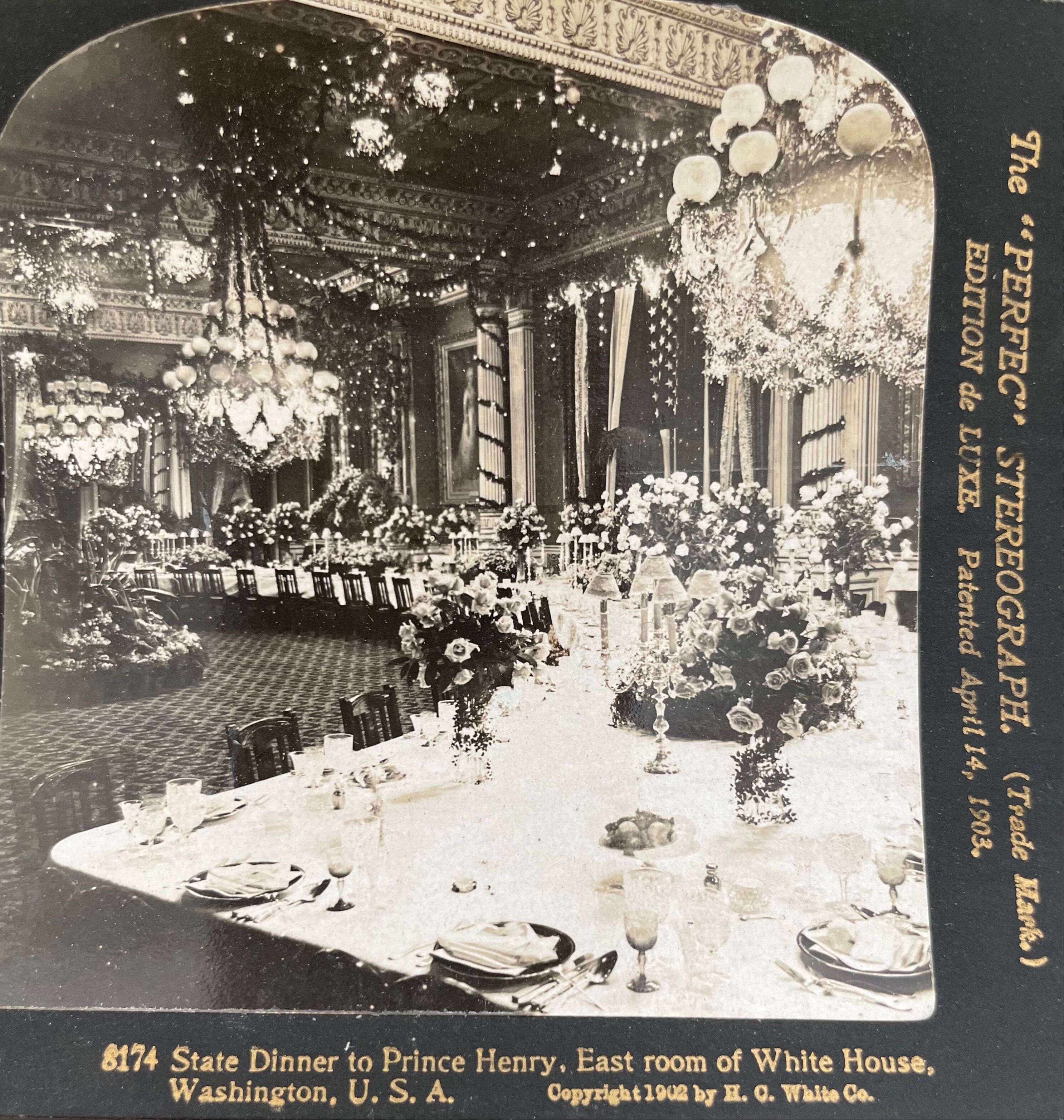 Old photography stereo, stereograph, luxury albumine 1903 Washington, United States