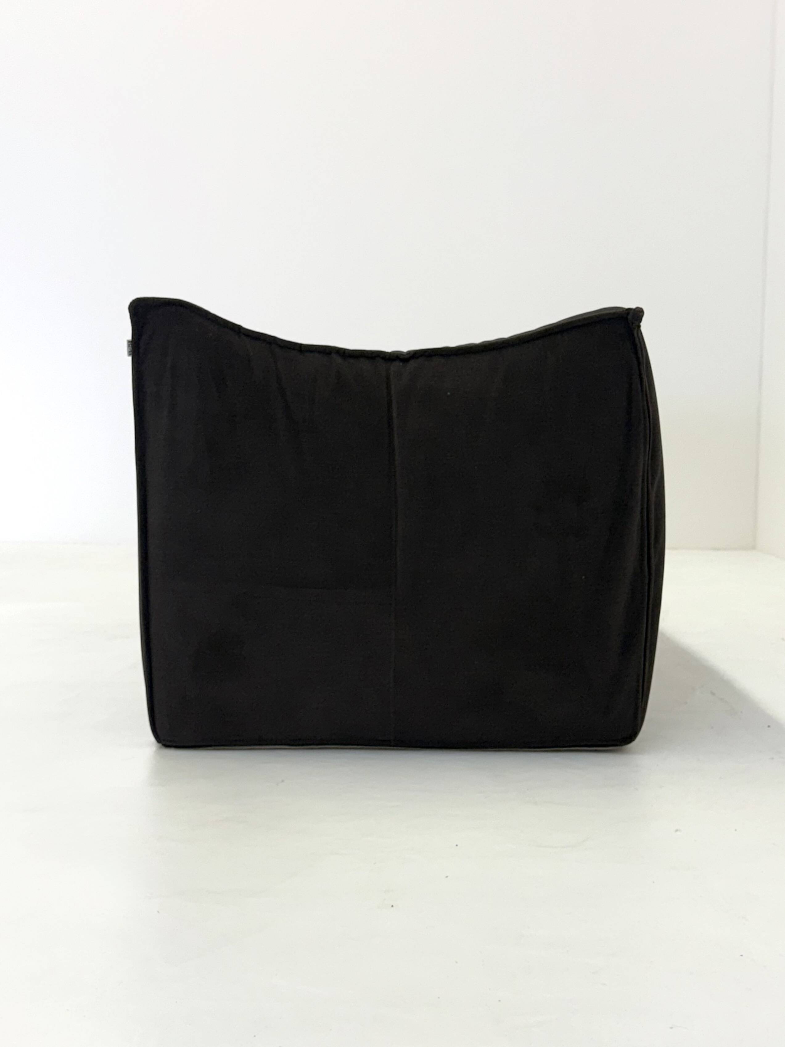 Vintage Bambole sofa in dark brown by Mario Bellini for B&B Italia