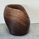 Organic Rattan Lounge Chair Attributed to Gabriella Crespi