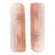 Italian Murano Glass Pink “Cocodrile” Wall Sconces in Modern Organic Style