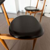 Pair of chairs  Baumann modèle "pégase"