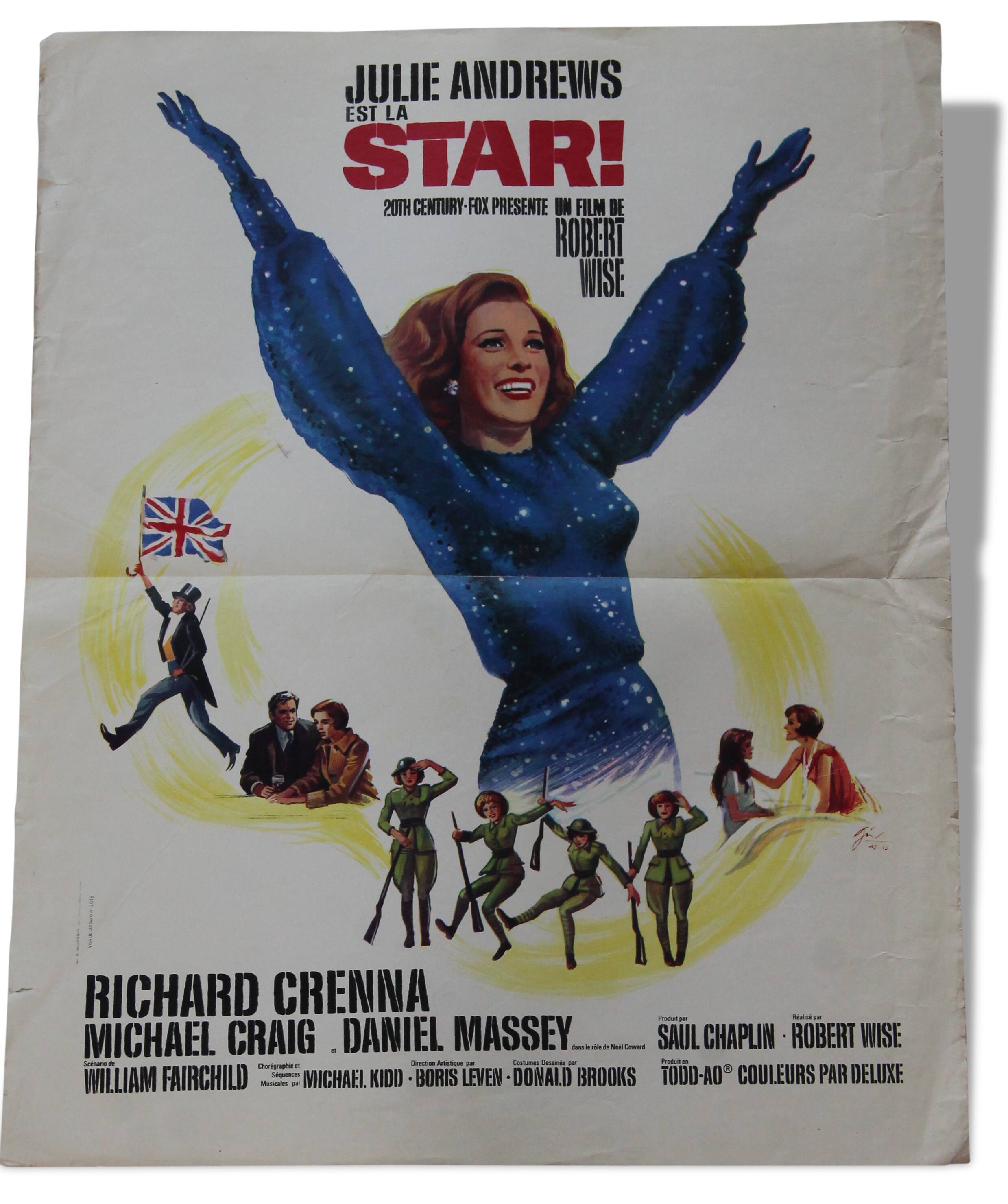 Original movie poster "Star"