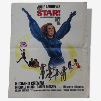 Affiche de cinéma originale "Star"