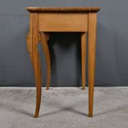 Small walnut console table, Restoration period – early 19th century.