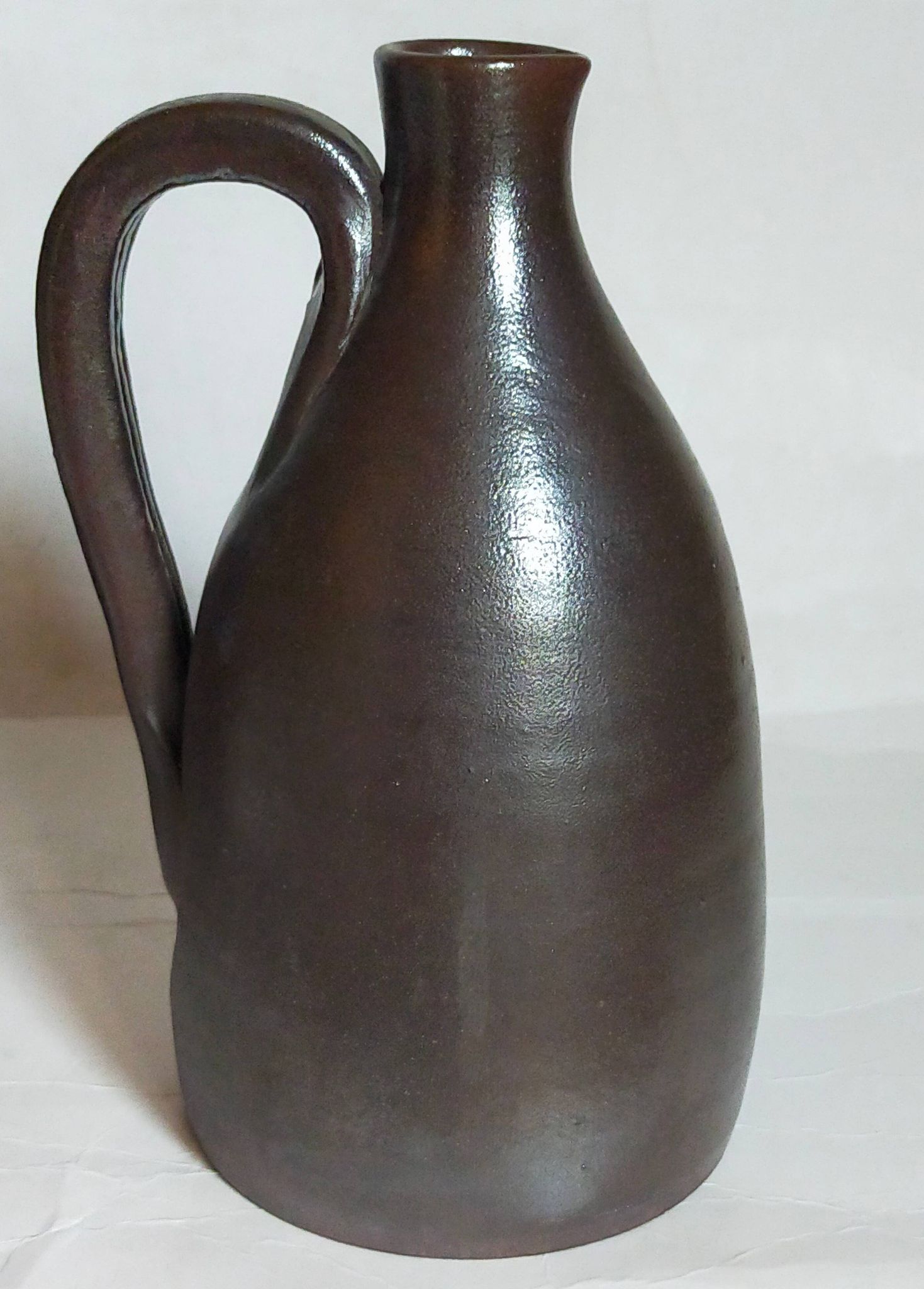 Duo of pottery by Jean Dubost in vintage Noron stoneware