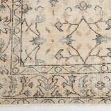 6x10 Vintage Faded Brown & Beige Classic Vintage Rug