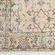Tapis vintage classique 6x10, marron et beige délavé