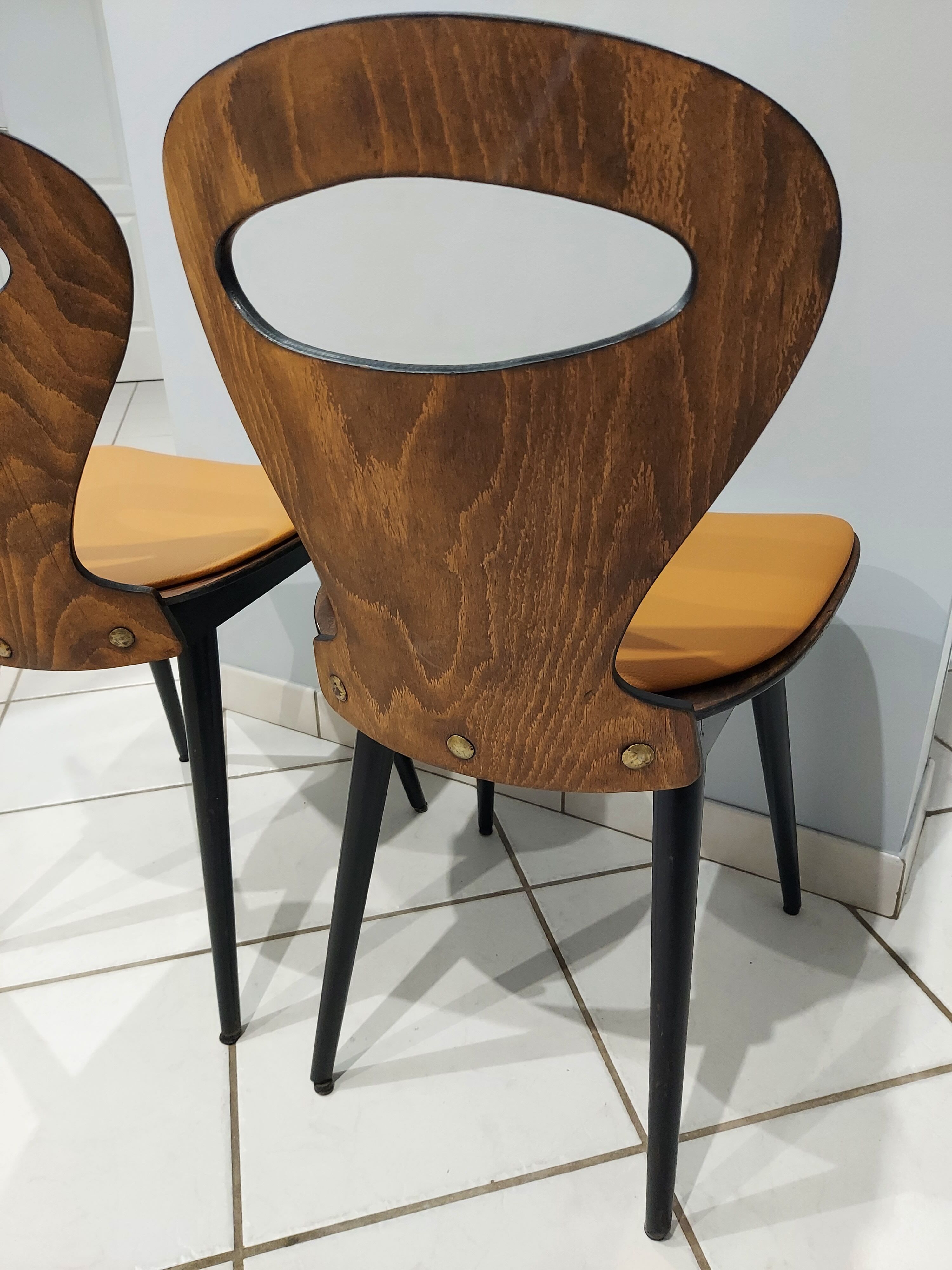 Pair of chairs from Baumann Ant model 1960s
