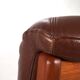 Fauteuil en cuir teck EMC, 1960
