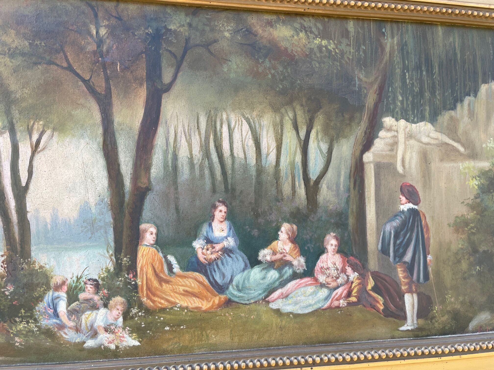 Trumeau de style Louis XVI