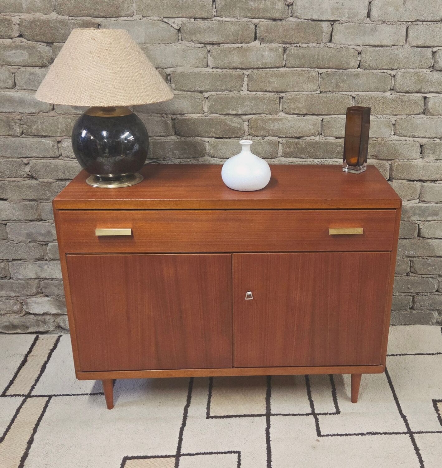 Vintage Scandinavian furniture from the 1960s.