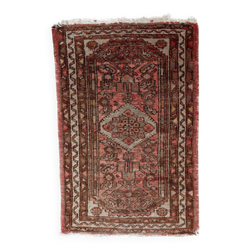 Tapis persan Hamadan vintage des années 1940 (62 cm x 96 cm) - 1C1249
