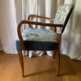 Armchair bridge Fabric "Bohemian" by Thévenon