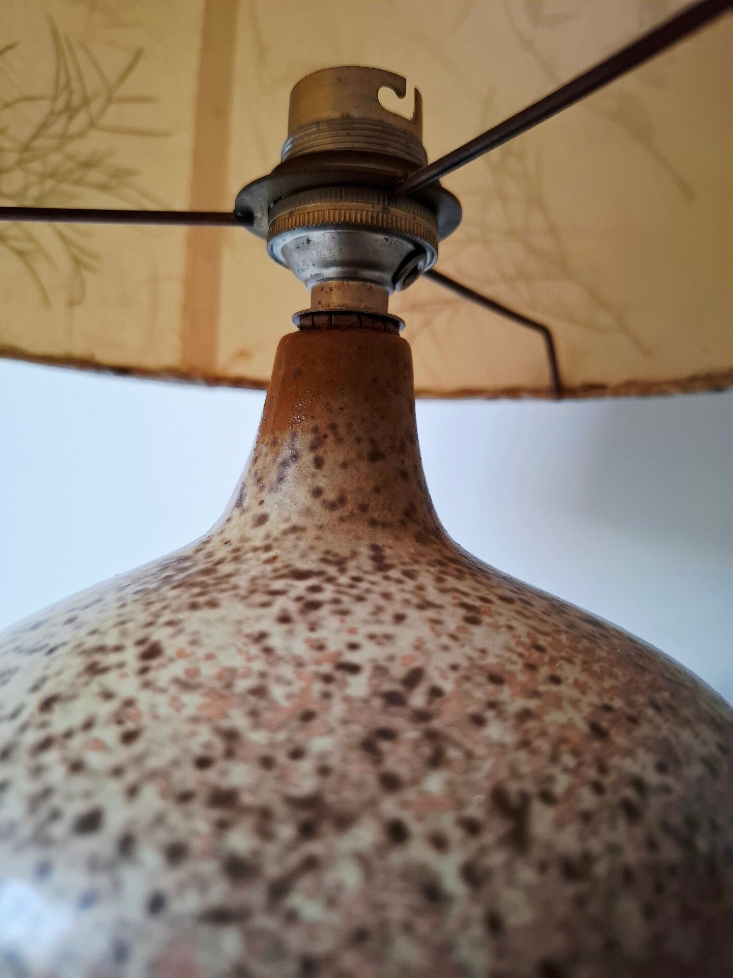 Vintage ceramic lamp