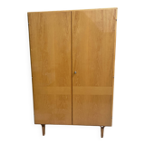 Wardrobe cabinet in Ash wood by František Mezulánik  for Novy Domov