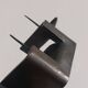 Vintage brutalist bronze candlestick by Wolfgang Bergmeister