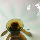 Footed glass bowl