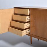 Swiss walnut sideboard , 1960