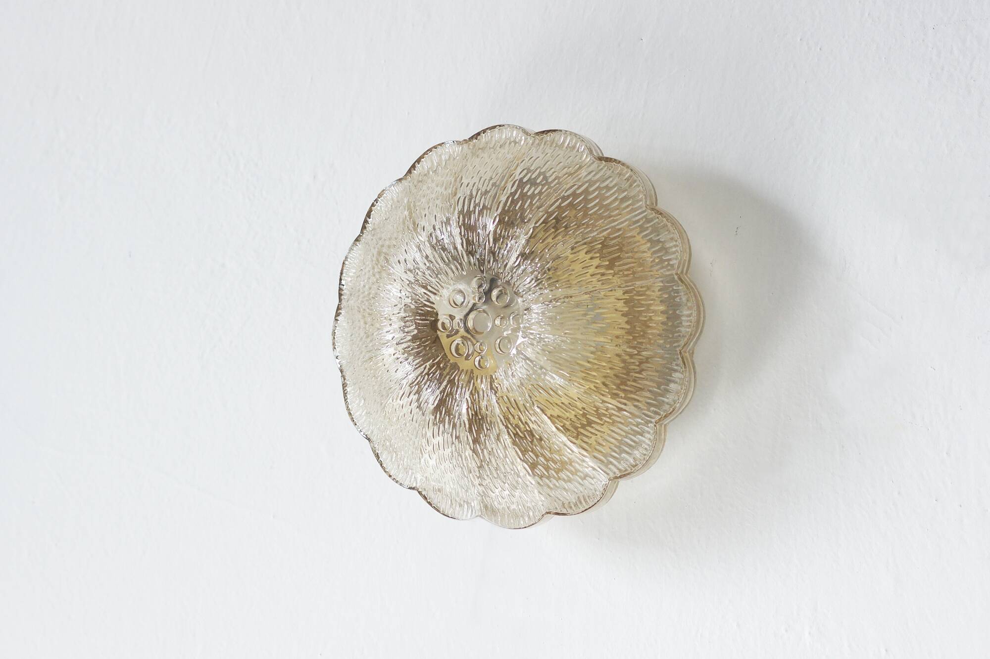 Applique florale du milieu du siècle, années 1960