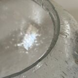Bubble glass lamp vintage design 70 years