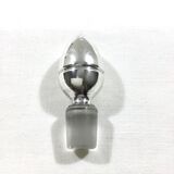 Crystal and silver decanter