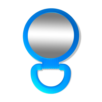Miroir à poser vintage bleu turquoise