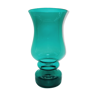 Vase en verre bleu vert scandinave