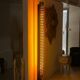 Italian Mid-Century Lamperti Floor Lamp, Sculpted in Chrome, 1960s