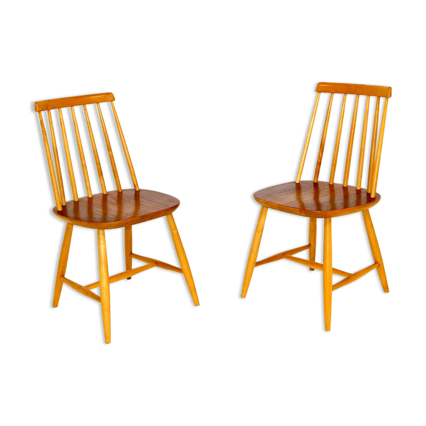 Set of 2 chairs "Janostolen", Klevshult - Vaggeryd, Sweden, 1960