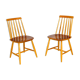 Set de 2 chaises "Janostolen", Klevshult, Vaggeryd, Suède, 1960