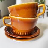 Digoin Sarreguemines Cups