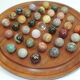 Vintage solitaire game semi gem stones