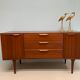 Vintage teak Austinsuite sideboard by Frank Guille 1960's
