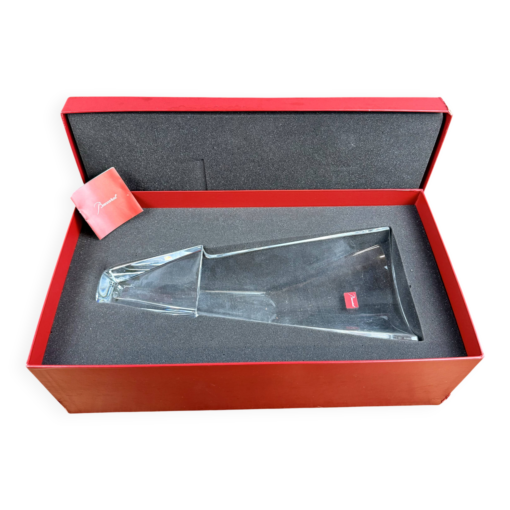 Baccarat crystal centrepiece model Diva with box