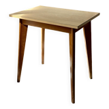 Side table in formica - tapered legs