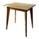 Table d'appoint en formica - pieds compas