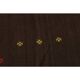 Brown Colorful Vintage Handmade Turkish Kilim Area Rug 94x160