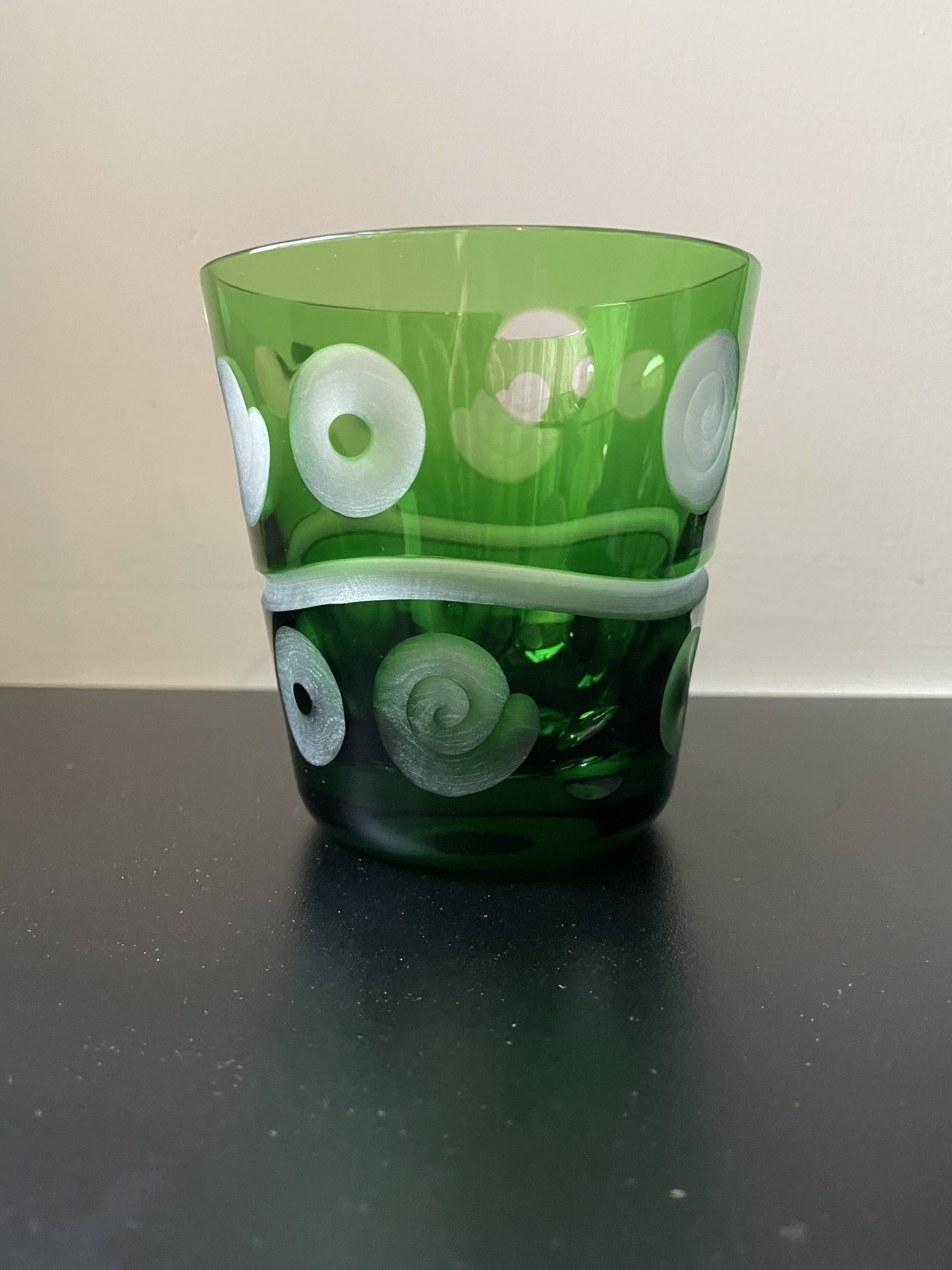 Hungarian Crystal Glass 9.5 cm - New