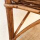 Veranda planter on vintage wicker legs