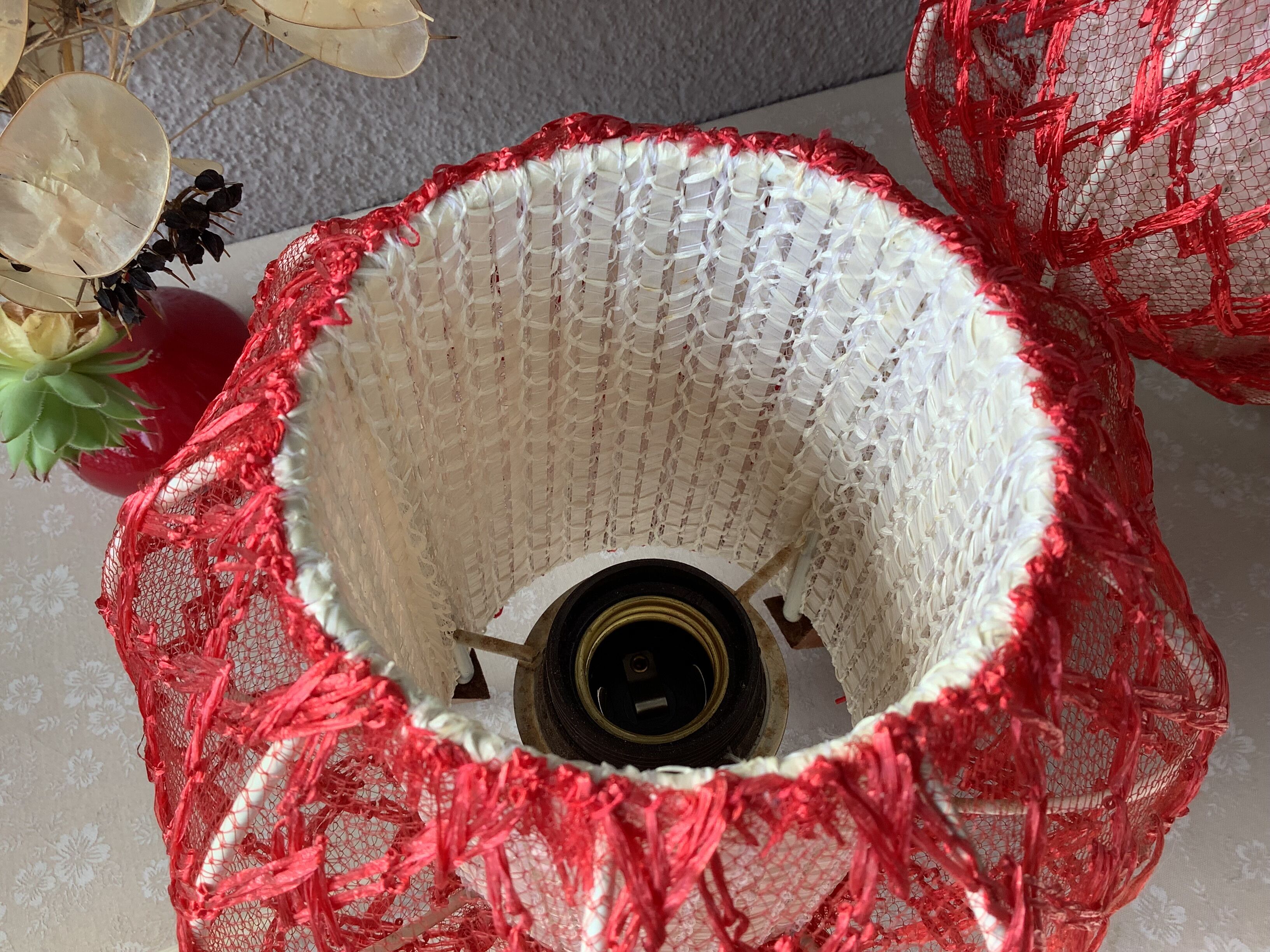 Bedside lamps compass feet fifties - rare