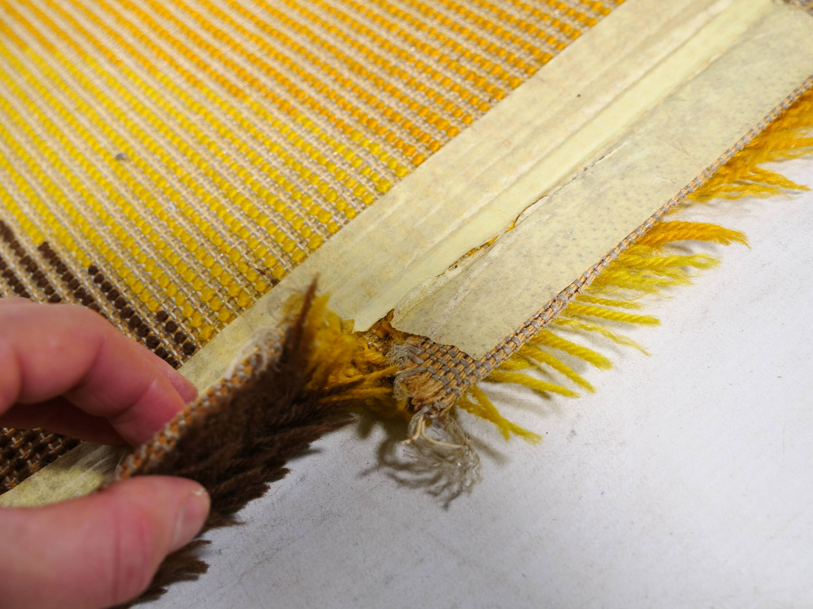 Mid-Century Vintage Space Age Wool Rug by Desso, 1970s