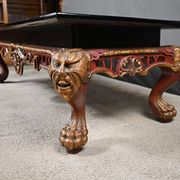 Grande Table Basse Impériale avec plateau de verre, Chine – XXe