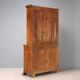 Armoire ancienne en noyer avec portes et tiroirs en verre, France, 18ème s
