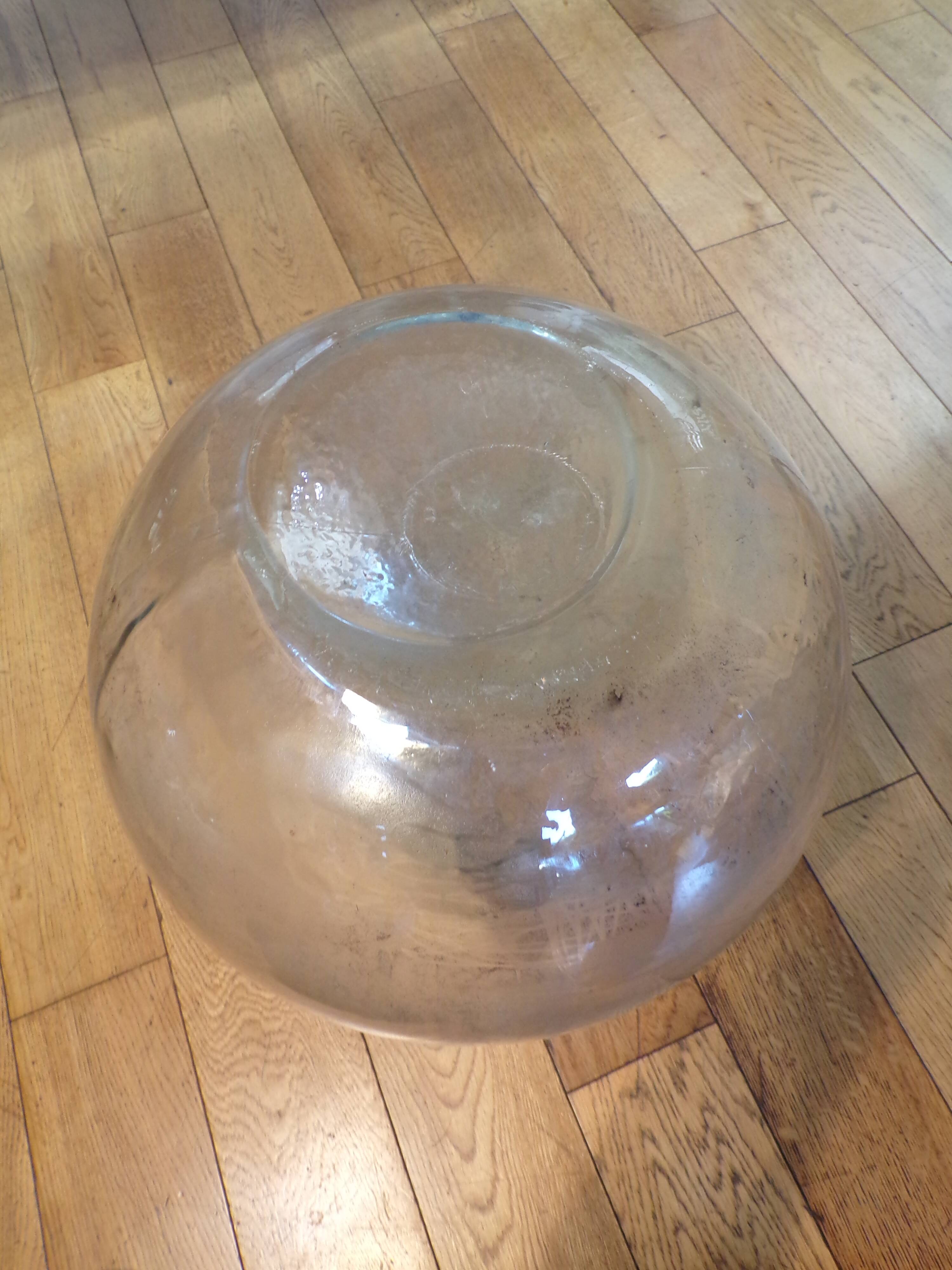 Dame Jeanne white glass 20L