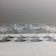 Baccarat – 8 Champagne Glasses In Baccarat Crystal Casino Model